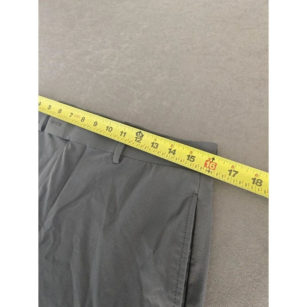 Calvin Klein Men's Gray Stretch Tech Dress Pants Performance 32x31 Casual